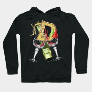 Festive-party letter D Tshirt Hoodie